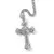 Pingente de cruz cristã de zircônia de cristal de gelo brilhante para homens e - comprar online
