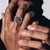 Imagem do Anéis Vnox Rock Punk The Eye of Horus para homens, joias de presente de dedo de
