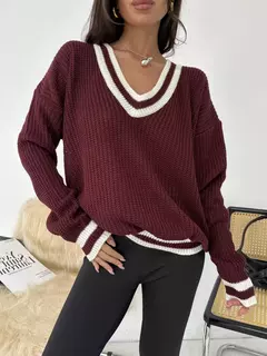 Sweater estilo colegial - tienda online