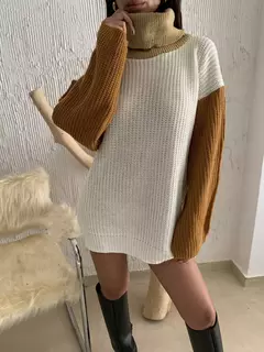 Sweater Polera tricolor en internet