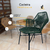 Cadeira Tropicalia Jardim Varanda Fibra Sintética Amarela - Dafragathe Decor