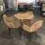 Mesa jardim Tropicalia Fibra Sintética Palha - Dafragathe Decor