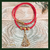 Colar Em Couro Rose Nossa Senhora luxo Joias Lepich - comprar online