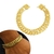Pulseira Lacria Grossa Banhada a Ouro 18k Unissex Joias Lepich - Vendaslepich