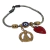 Pulseira Berloqueira Em Ouro Negro Semi Joias Lepich - loja online