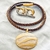 Colar em Couro Country Banhado a Ouro 18k Joias Lepich - Vendaslepich