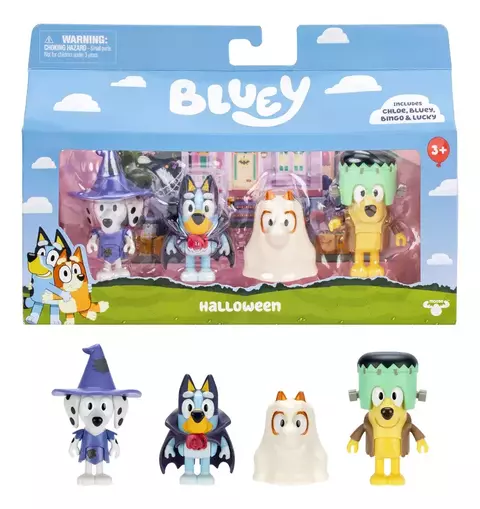 Bluey Set Muñecos Articulados X 4 + Accesorios - comprar online