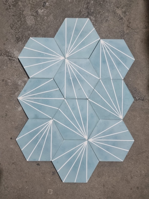 Modelo Aranha, 20 cm Sextavado, Naturais/PREÇO PEÇA.