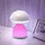 Lampara Velador Touch Recargable 7 Colores Led Hongo Luz De Noche Usb - SolucionesHomeArg