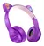 Auricular Bluetooth Usb Inalambrico Orejas De Gato Luz Led en internet