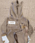 Conjunto capucha orejas
