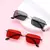 2023 Moda Retângulo Rimless Óculos Quadrados Vintage Óculos De Luxo Design Un - lojas Vitoria 777