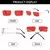 2023 Moda Retângulo Rimless Óculos Quadrados Vintage Óculos De Luxo Design Un