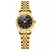 Chenxi feminino ouro & prata clássico relógio de quartzo feminino elegante - comprar online