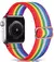Imagem do Scrunchie cinta para apple relógio banda 44mm 40mm 45mm 41mm ajustável elásti