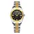 Chenxi feminino ouro & prata clássico relógio de quartzo feminino elegante