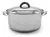 Cacerola Acero Inox Triple Fondo Acermel 28 Cm