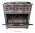 Cocina 6 Hornallas Puerta De Vidrio Con Gratinador - comprar online