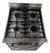 Cocina Versatil 55 Cm Puerta De Vidrio - Acero Inox Fornax - comprar online