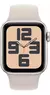 Apple Watch SE GPS (2da Gen) • Caja de aluminio blanco estelar de 40 mm • Correa deportiva blanco estelar - S/M
