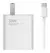 Cargador para Xiaomi tipo c carga rápida MDY-11-EX usb-a de pared con cable blanco