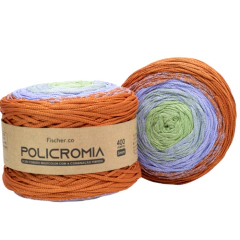 Imagem do Fio Policromia-FISCHER-100% Poliéster (400metros)-Peso aprox. 780gr
