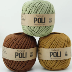 Fio POLI 5mm-FISCHER-100% Poliéster (200metros)-400gr