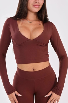 Cropped Antonella - Efeito Silicone
