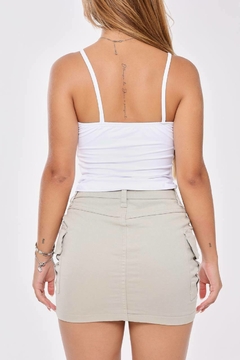 Cropped Catarina - Efeito Silicone