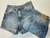 Short rígido de jean