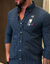 CAMISA MANGA LONGA XADREZ ROMA - Cabide Masculino