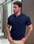 CAMISA TRICO GOLA ITALIANA ESTRUTURADO - Cabide Masculino