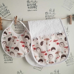 Set Babita + Babero Tricapa - comprar online