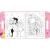 Maleta de Colorir Princesas da Disney - 8 folhas - TILIBRA - Polar Papelaria & Personalizados