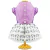 Vestido Canelado Lilás (M9RH6N8X9) - comprar online