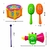 Juguete Musical Para Bebes Tambor 828-4 - Las 4 C