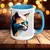 Taza de café de 15 oz con Estampado de Gatito- Ideal para Amantes de las mascotas