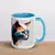 Taza de café de 15 oz con Estampado de Gatito- Ideal para Amantes de las mascotas en internet