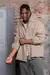 CHAQUETA GABARDINA BEIGE - comprar online