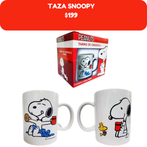 TAZA SNOOPY