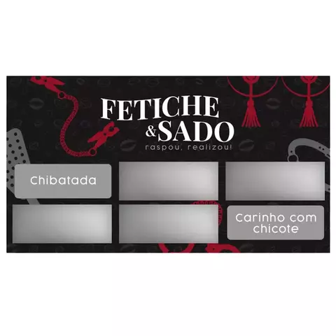 Raspadinha Fetiche e Sado - comprar online