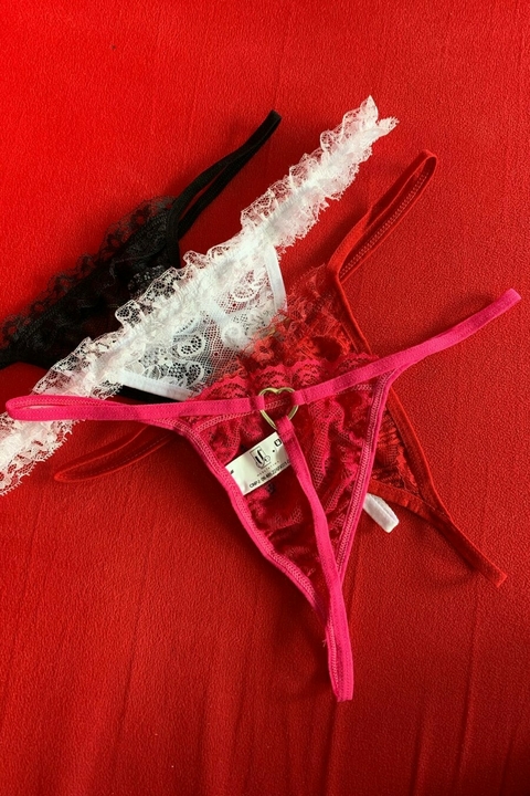 CALCINHA DE TULE COM FITA DE CETIM - comprar online