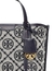 Bolsa Tote Tory Burch Chica Perry Monogram color azul marino - VEJA - Sitio oficial México