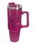 Termo de acero inoxidable color magenta, Gato Risón 30 Oz - comprar en línea