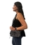 Bolsa chica Crossbody GUESS negro con letras grises en internet