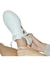 Tenis Veja de campo platinum blancos con logo dorado - comprar en línea