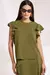BLUSA COM BABADOS - comprar online