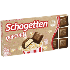Chocolate ao Leite Rechado com Pipoca 100g