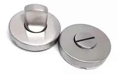 Pomo Baño Aluminio