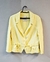 Blazer de Linho Amarelo